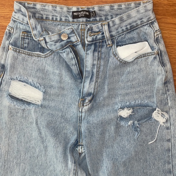 PLT split hem jeans 6 - Picture 2 of 4
